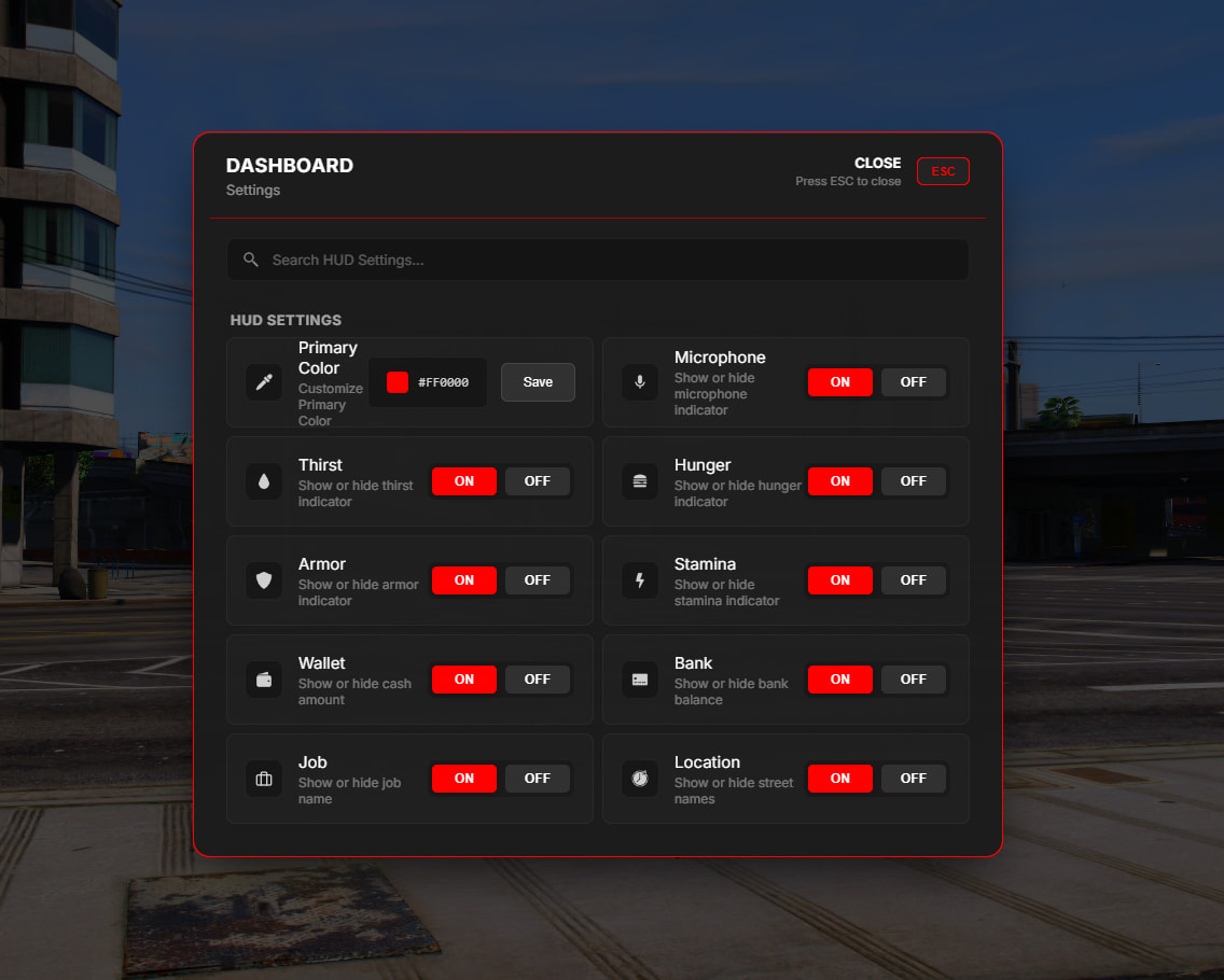🔥 [FREE] Modern Clean HUD (Optimized | ESX Ready | 0.01ms) - FiveM ...