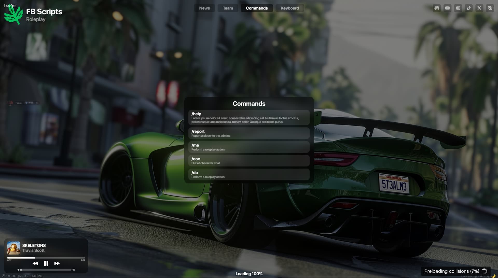 FB Loading Screen | Minimal & Fully Configurable | FiveM Standalone ...