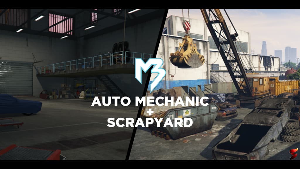 [PAID] Auto Mechanic & Scrapyard - MLO & Mapping For FiveM Thumbnail