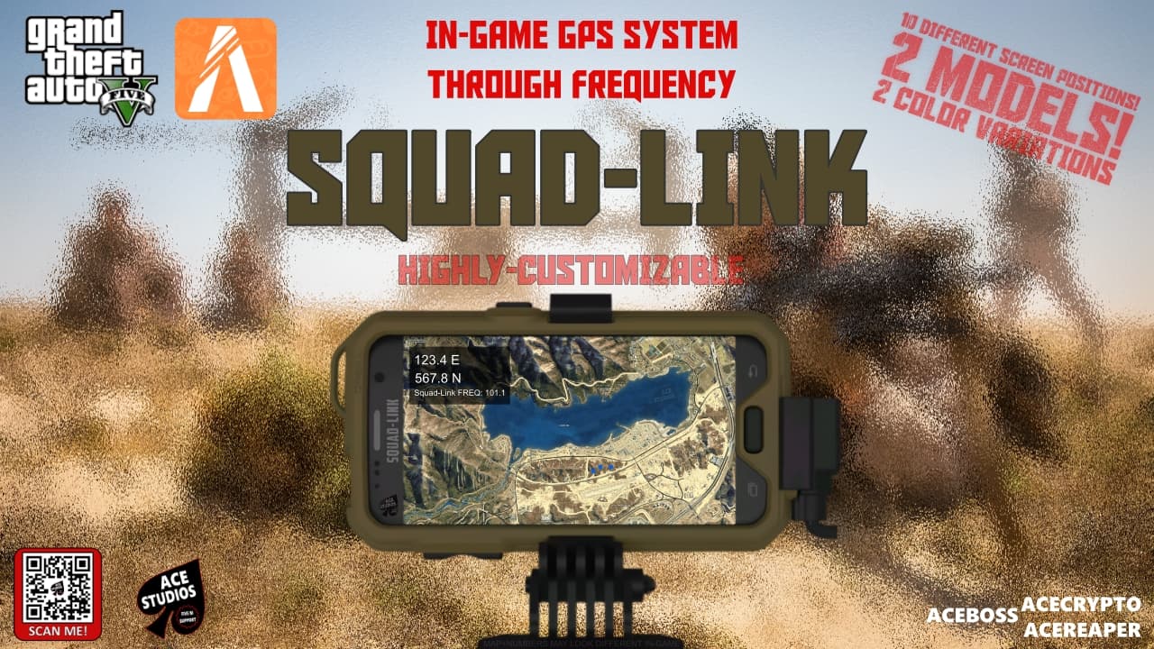 Squad-Link Tactical System | FiveM Blip & Status Script
