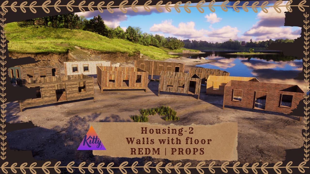 [Props | REDM] Housing 2. | Walls & Floor - RedM Releases - Cfx Forum