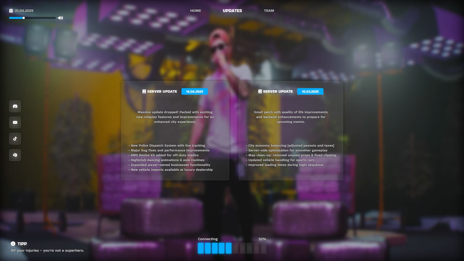 [PAID] [STANDALONE] Loadingscreen V2 - FiveM Releases - Cfx.re Community