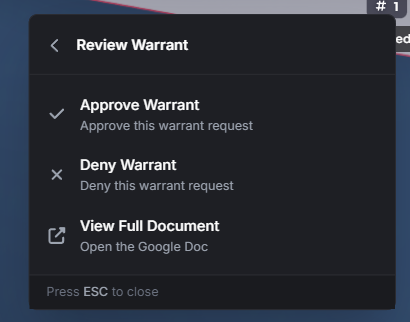 [QB/QBX] - FIB / LSPD / DOJ Warrant System thumbnail 5