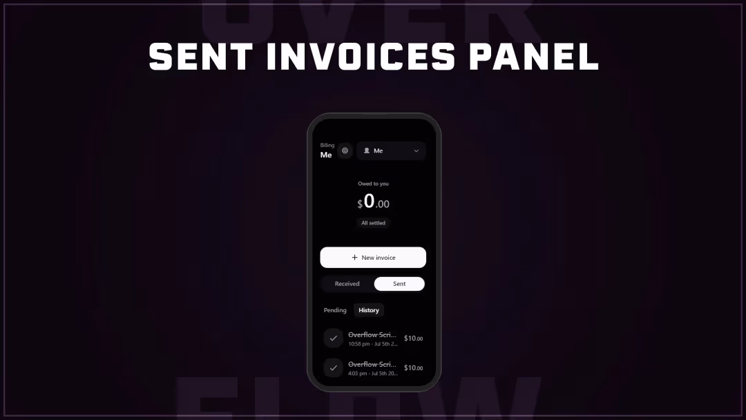 Invoies view