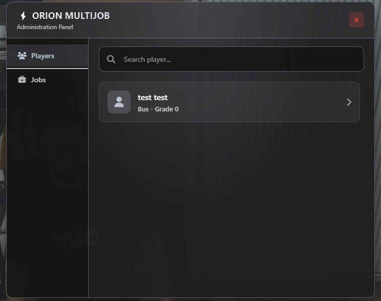 MultiJob /Orion Manager Job System - FiveM Releases - Cfx.re Community