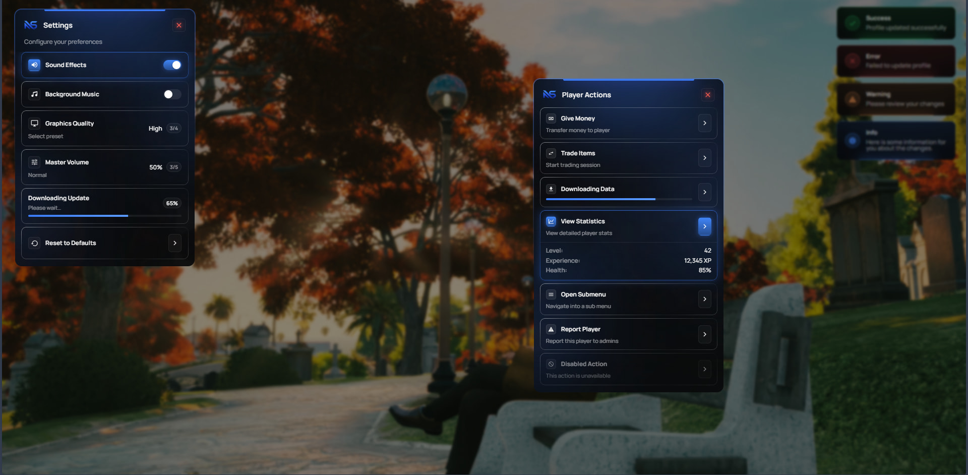 FiveM UI Pack | Complete Interface Framework | Nexus Studios - FiveM ...