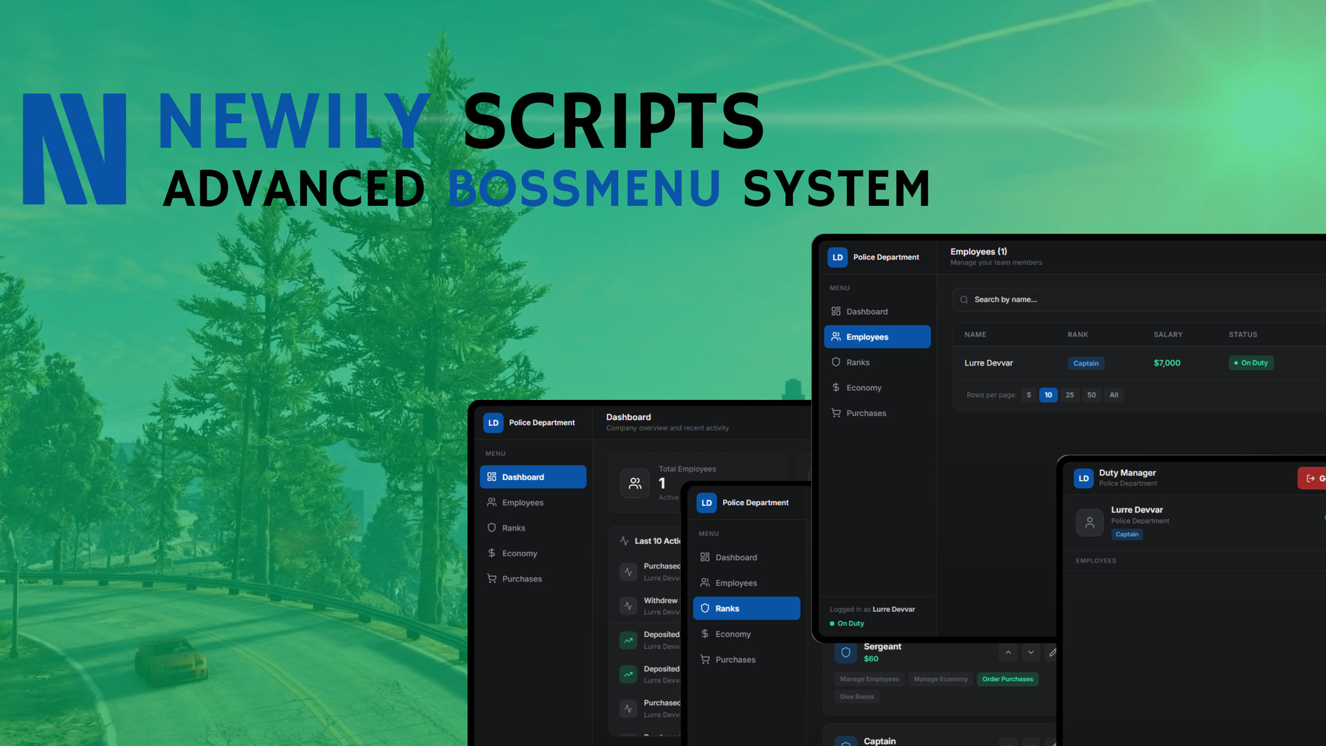 [PAID] - [ESX/QB-CORE] Newily Bossmenu - FiveM Releases - Cfx Forum