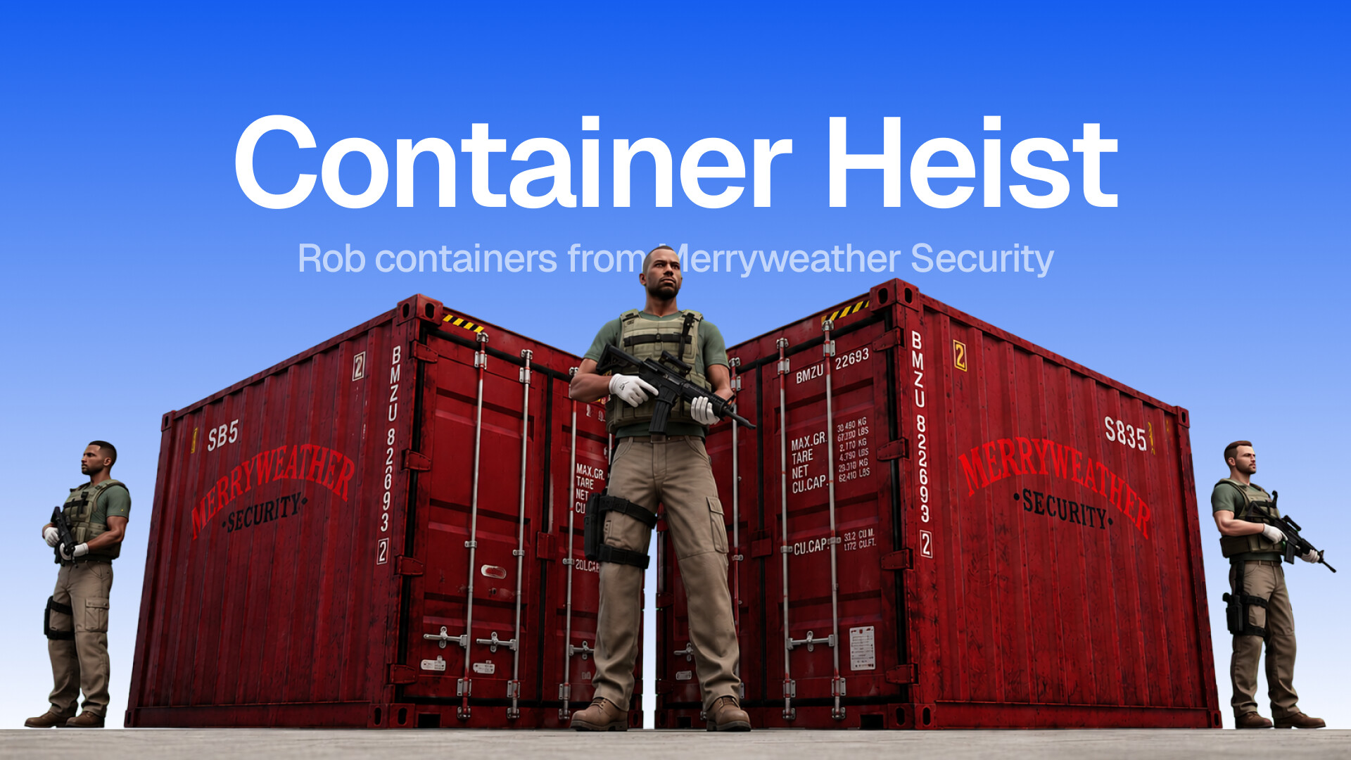 [QB/QBOX/ESX] CC Container Heist | Heist Contracts Addon - FiveM ...