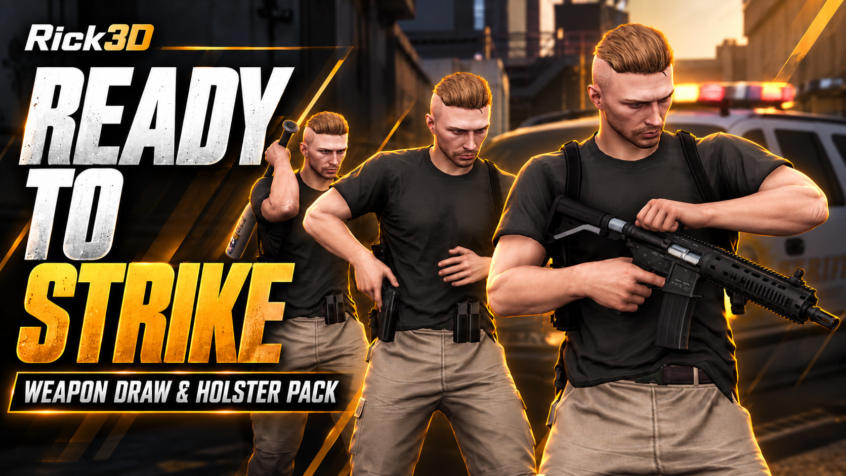 [PAID] Ready to Strike — Weapon draw & holster pack | 22 custom ...