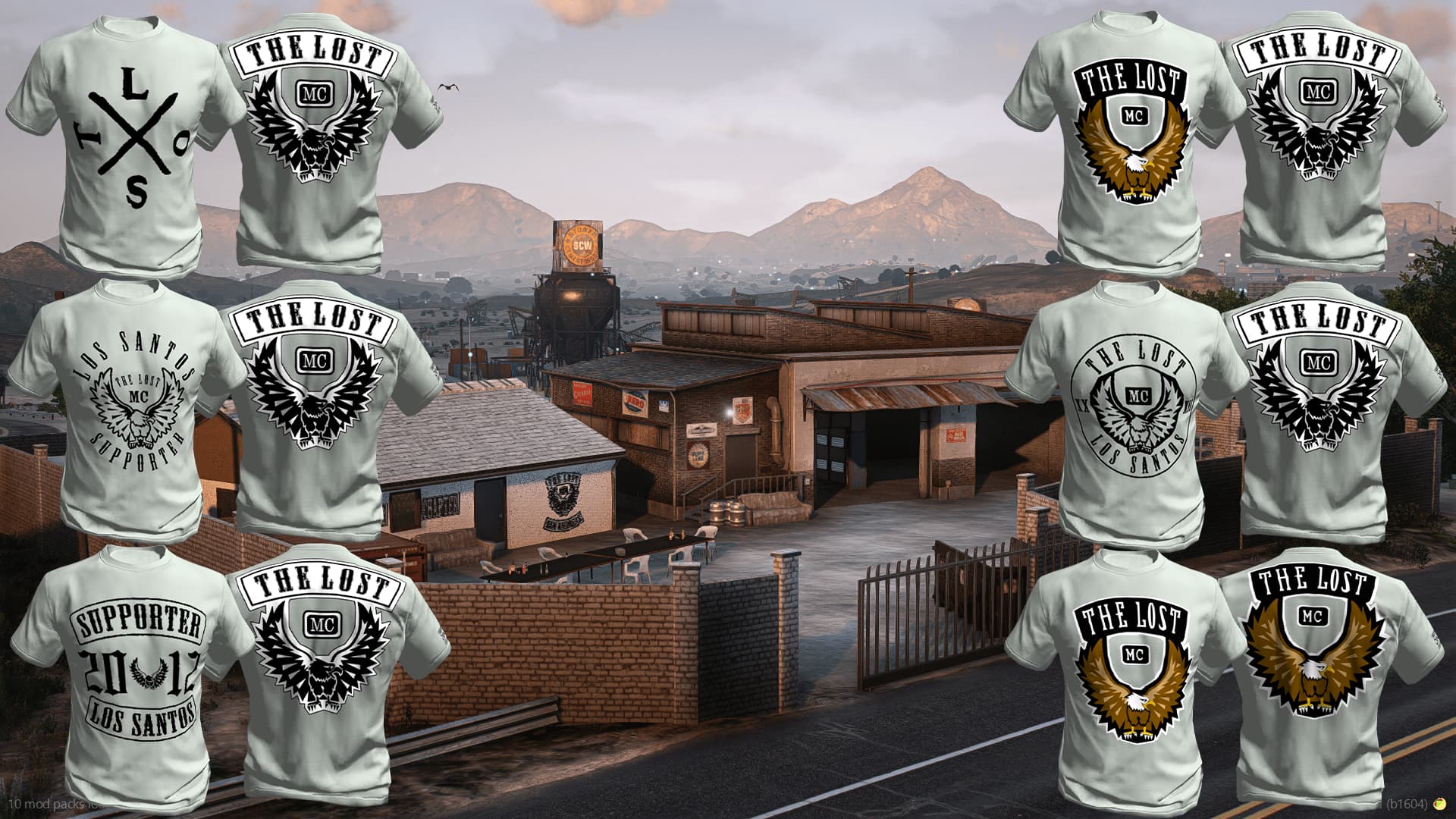 Lost MC Tshirt for Male and Female [Lore Friendly] - FiveM Releases ...