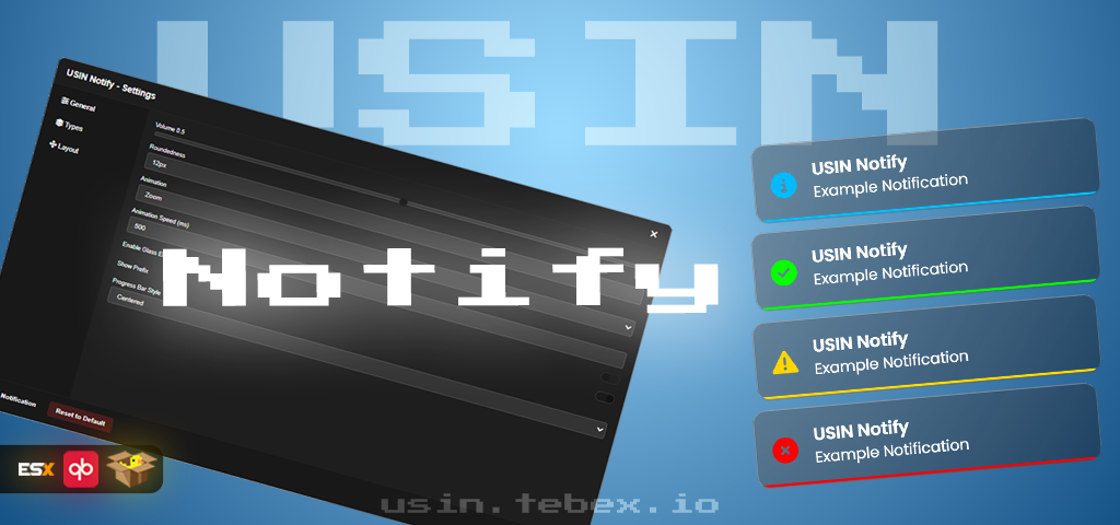 USIN | Notify 🔔 [FREE | STANDALONE]-FiveM插件网