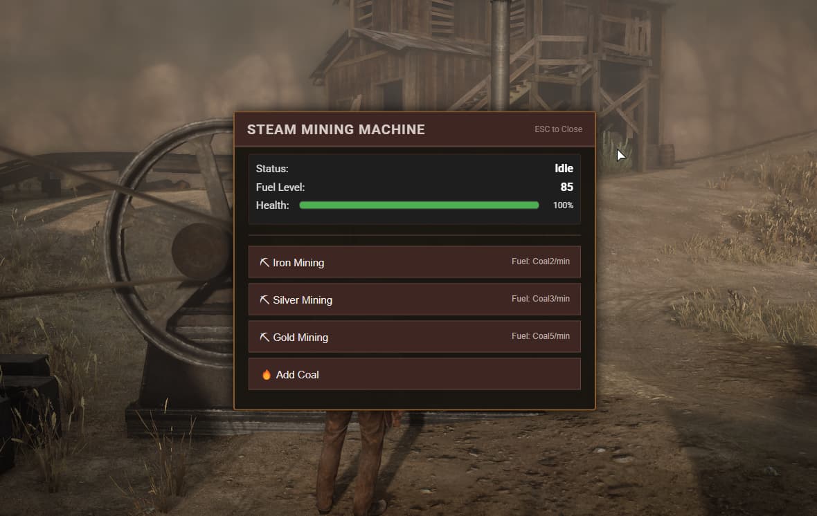[StandAlone]Steam Drilling Rig - RedM Releases - Cfx Forum