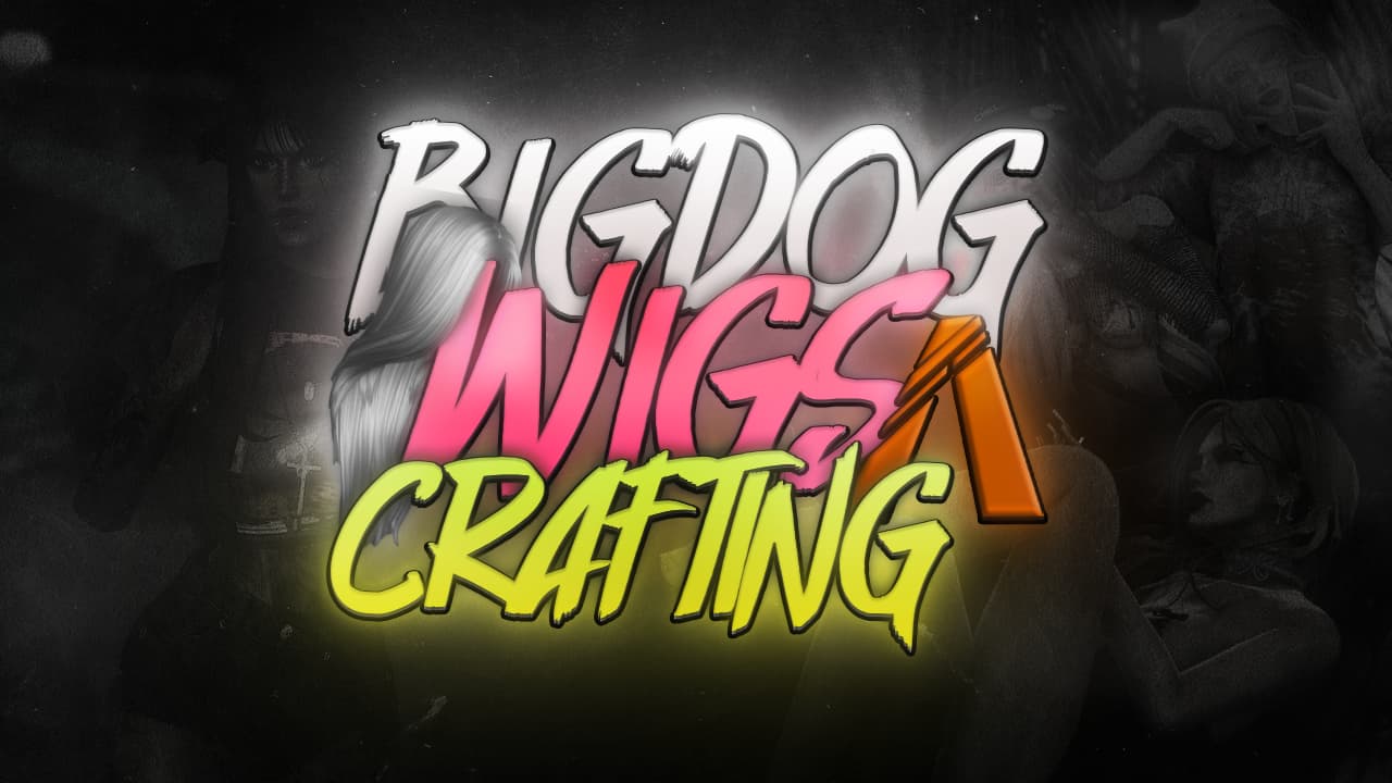 :haircut_woman: Advanced Wigs Crafting Script + Skills System | Wearable Wigs Included main image