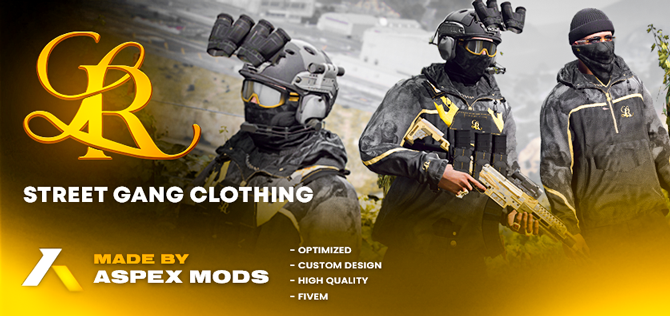 🔱 La Revolution Gang Clothing | Lore Friendly | Male [PAID][CLOTH] Thumbnail