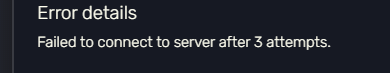 I cant connect to any servers - FiveM Client Support - Cfx.re Community