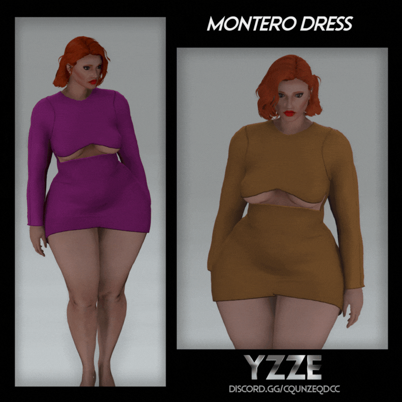 [PAID] FEFO - Mega Pack Clothes for Female Plus Size Body (Kat Body) thumbnail 3