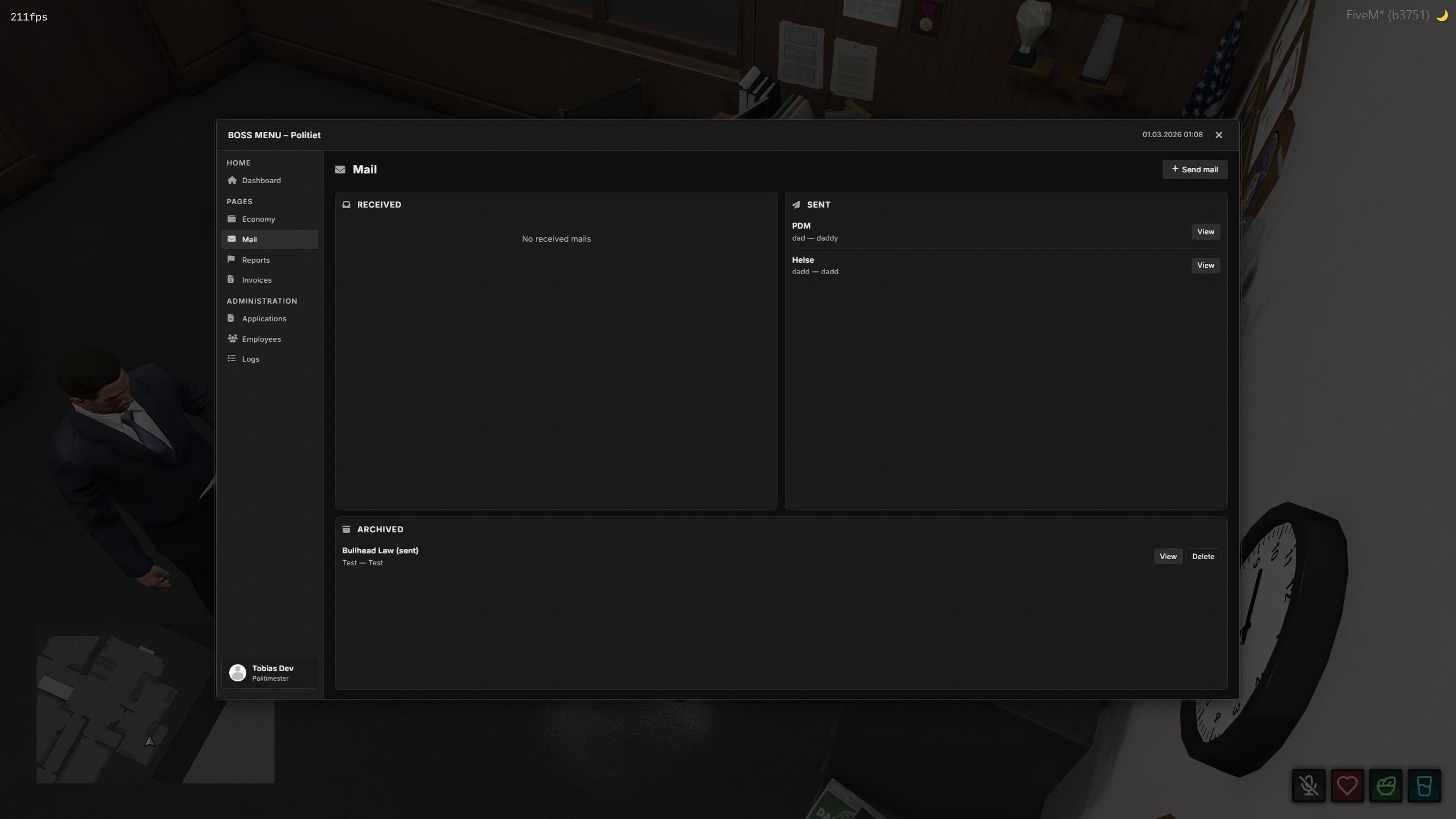 [QBX] Bossmenu / Management - FiveM Releases - Cfx Forum