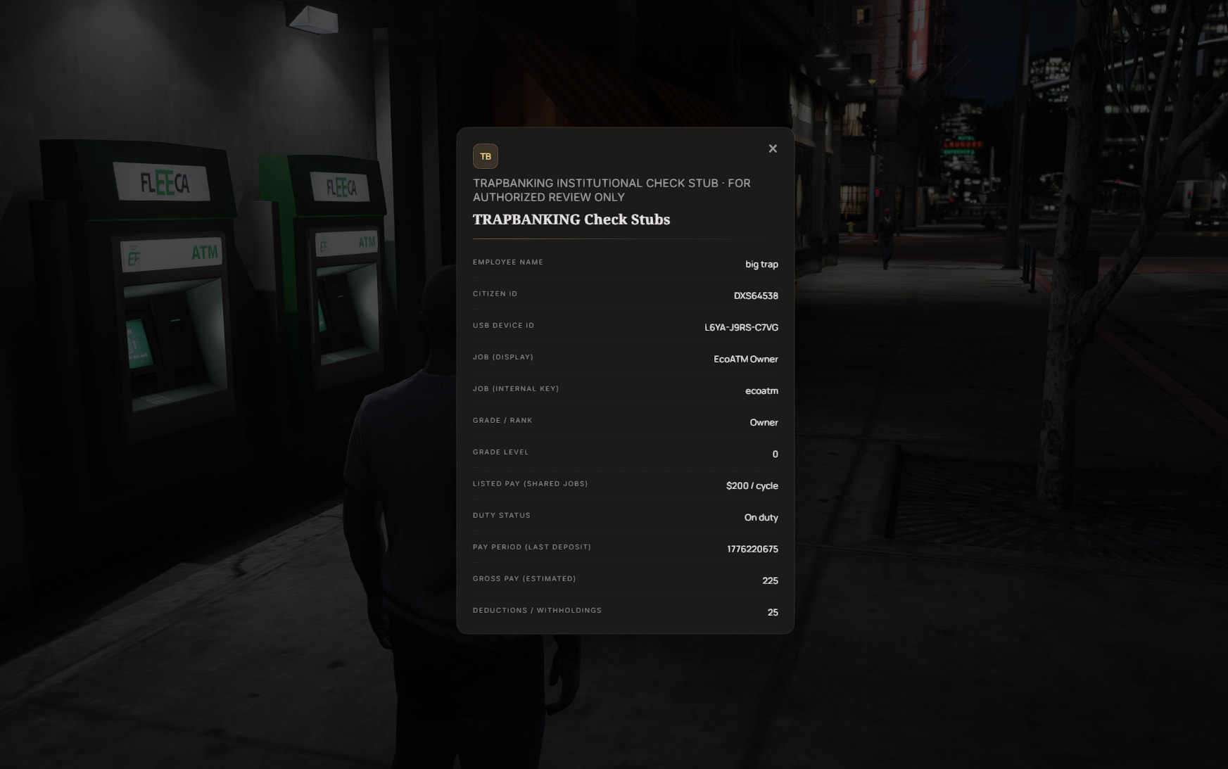 Advanced QBCore Banking (TrapBanking) - FiveM Releases - Cfx Forum