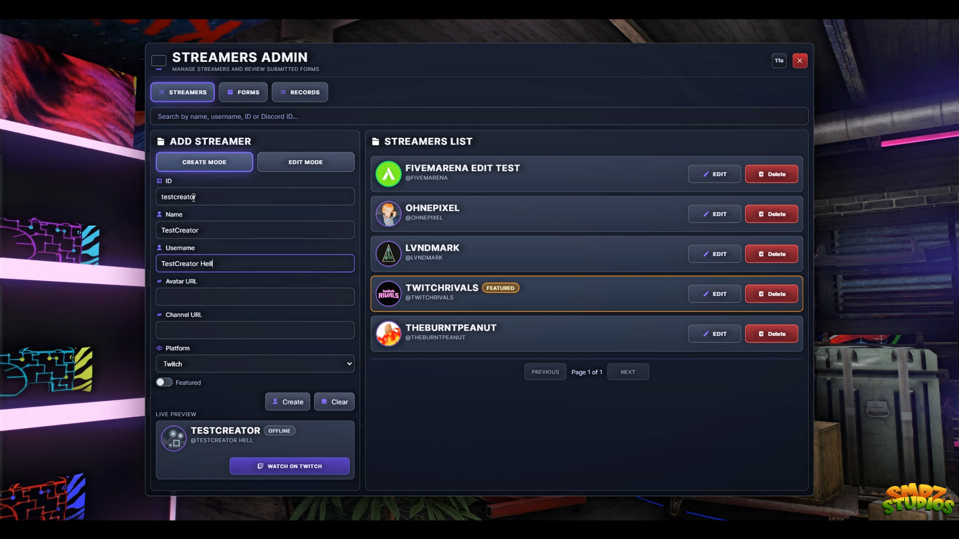 [PAID] Streamers List — Advanced Twitch & Kick Integration - FiveM ...