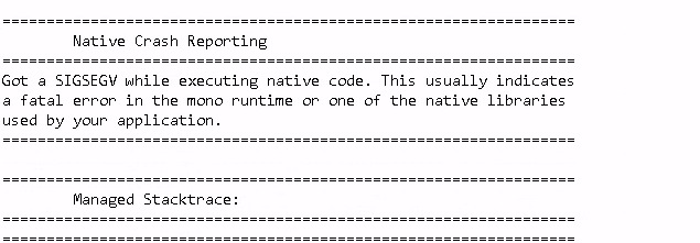 Error native crash reporting - FiveM Client Support - Cfx Forum