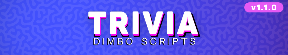 [PAID] Dimbo: Trivia - FiveM Releases - Cfx Forum