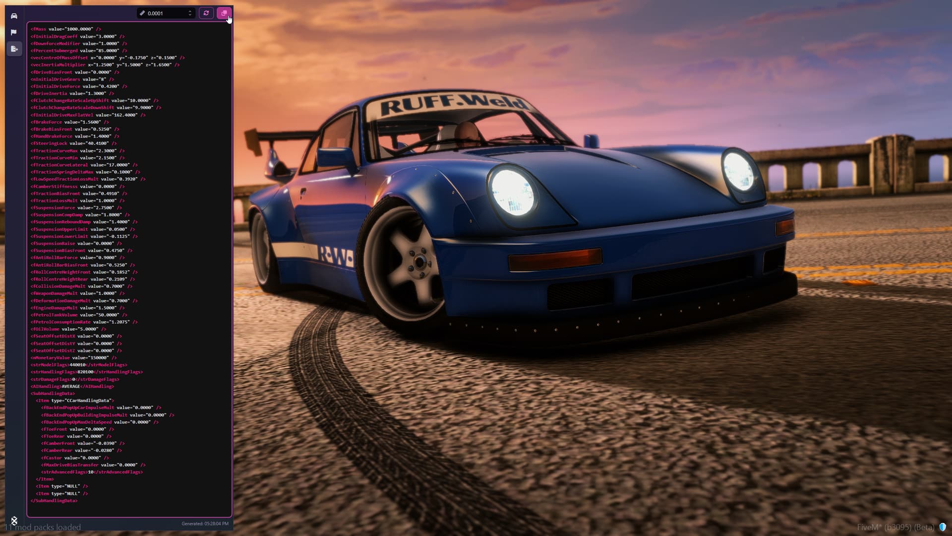 ONX Handling Editor Tuning Menu thumbnail 4