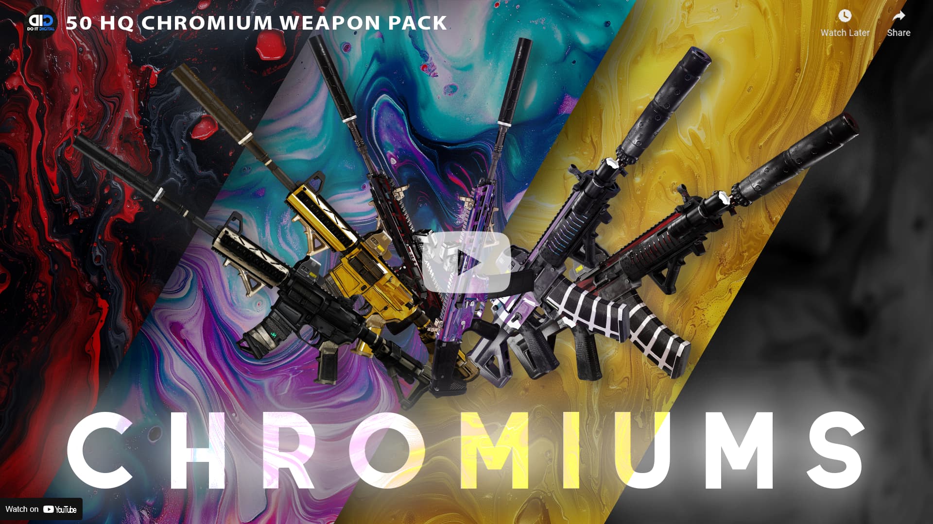 50HQ Chromium Weapons Preview