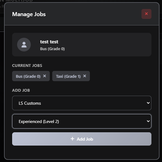 MultiJob /Orion Manager Job System - FiveM Releases - Cfx.re Community