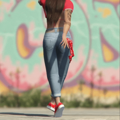 Bandana Back Pocket with Physics Thumbnail