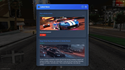 News System [ Write news in-game easily ] Thumbnail