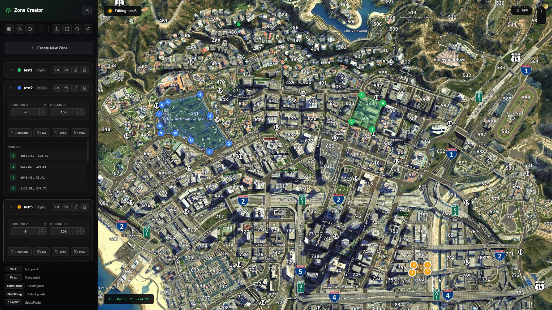 [STANDALONE] Zone Creator - FiveM Releases - Cfx.re Community