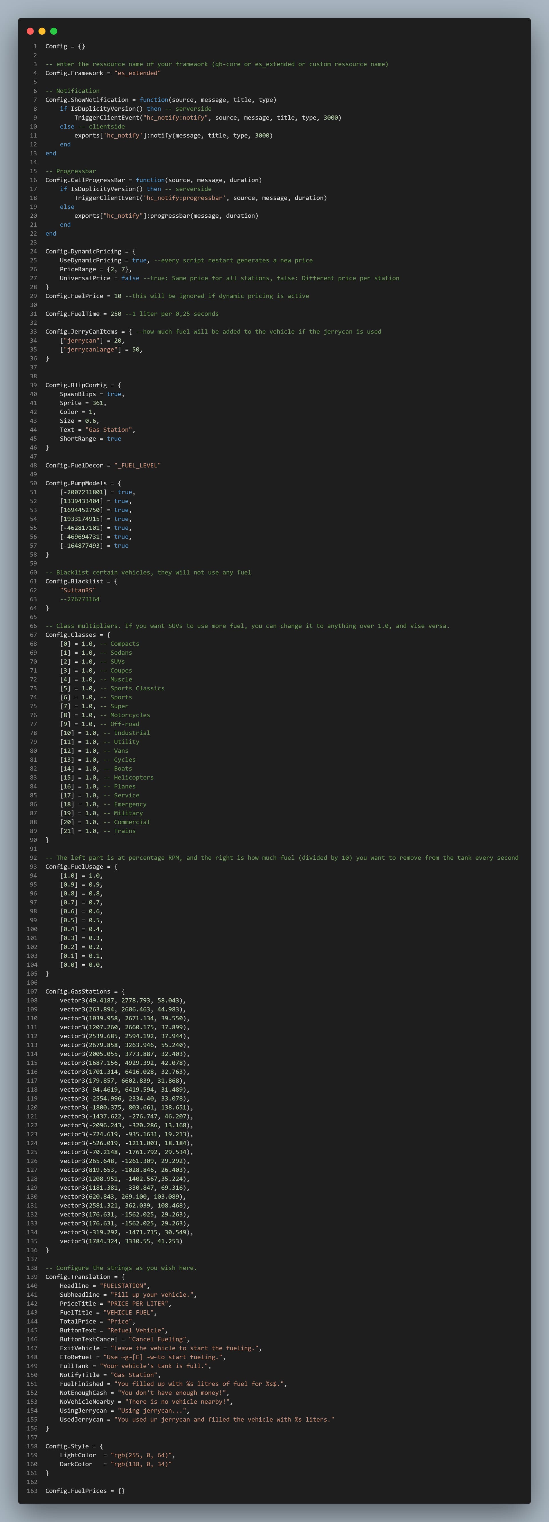 [PAID] [ESX / QB] Fuel System - FiveM Releases - Cfx Forum