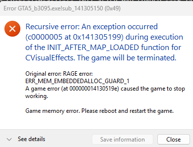 Error when loading into local server - FiveM Client Support - Cfx Forum