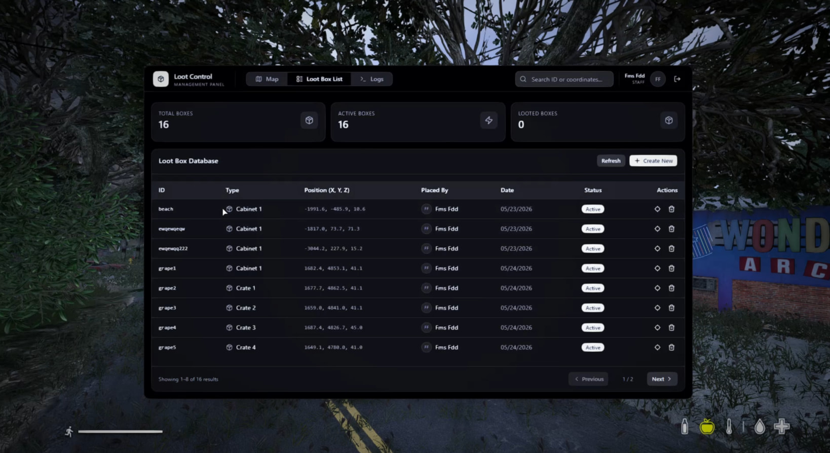 [PAID] Looting System | With Admin Panel [AfterFall] - FiveM Releases ...