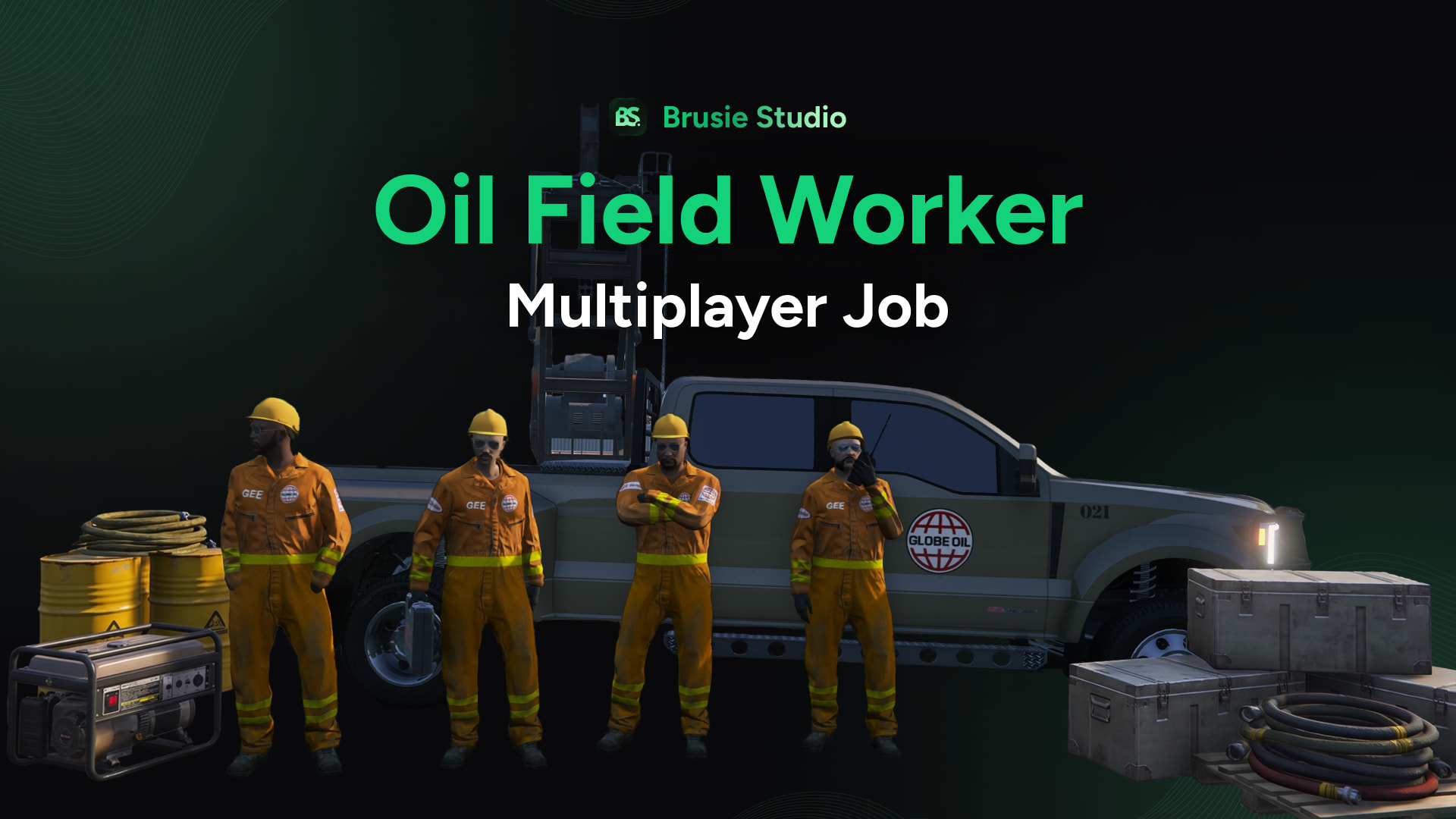 Oil Field Worker Multiplayer Job | +8 tasks, Upgrades, Quests - FiveM ...