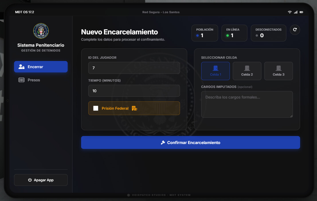 VoidPatchST JailSystem [QBCORE/ESX/STANDALONE] - FiveM Releases - Cfx Forum