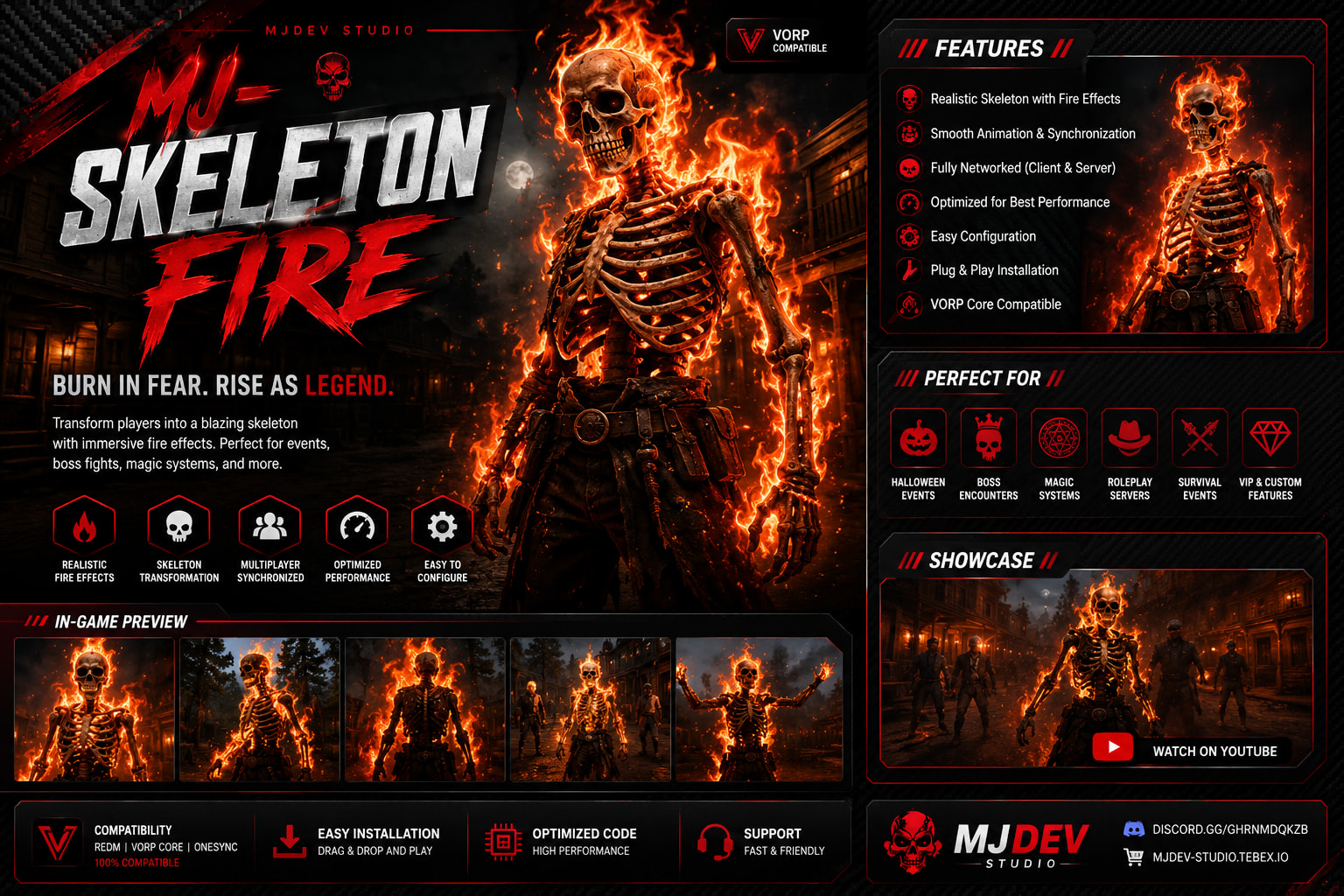 [PAID] MJ-SkeletonFire - RedM Releases - Cfx Forum