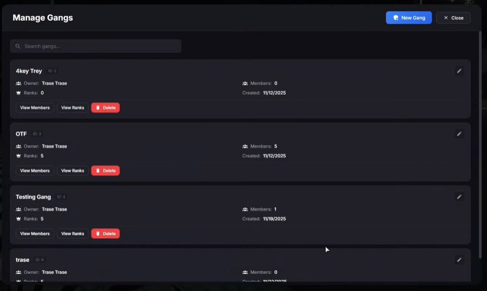 [ESX/QBCore/QBox]: Advanced Gang System - FiveM Releases - Cfx Forum