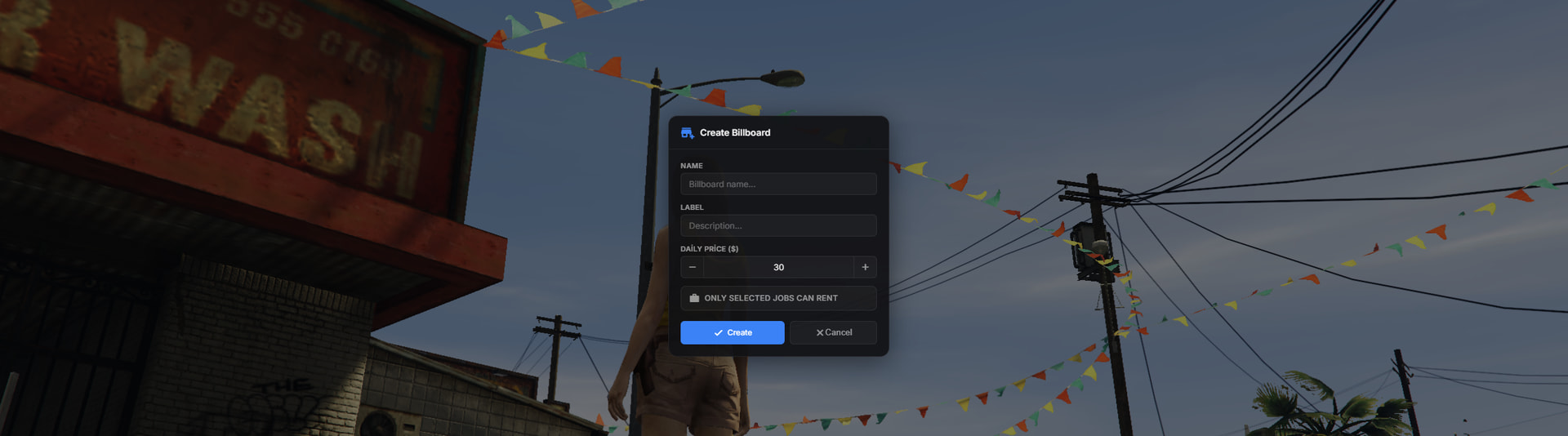 Debux Billboard — Place & Rent Billboards Anywhere | FiveM Script ...
