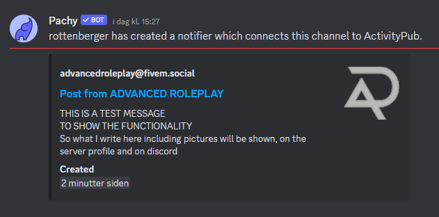 discord message