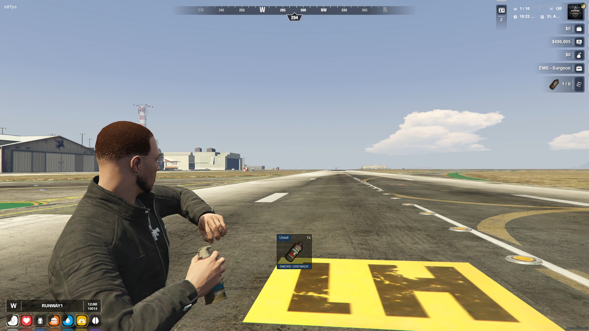 FiveM realistic smoke grenade preview