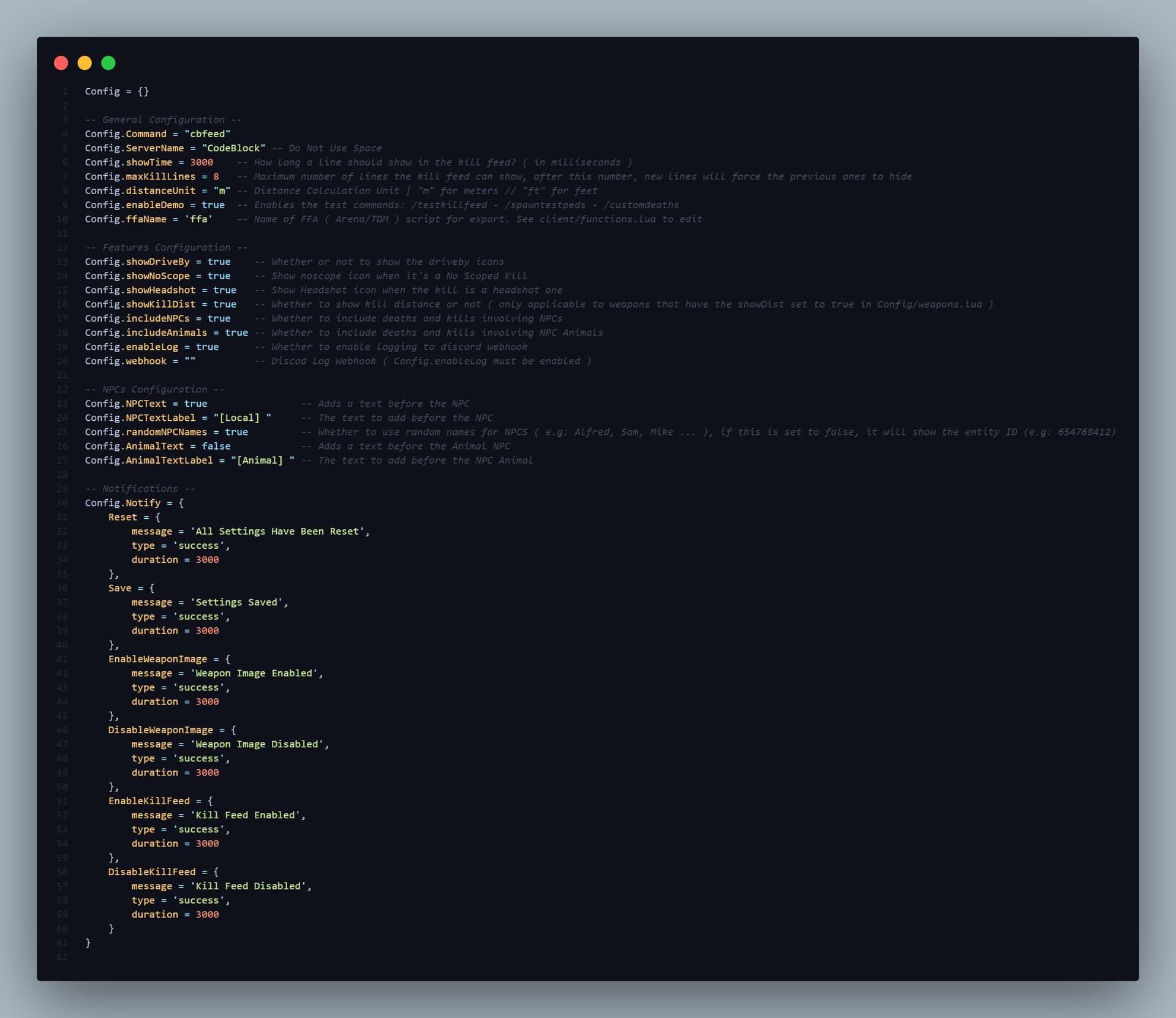 [Paid] Advanced Kill Feed [Standalone/ESX/QBcore] - CodeBlock - FiveM ...