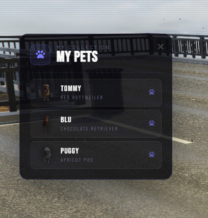 [PAID] Pet System - FiveM Releases - Cfx Forum