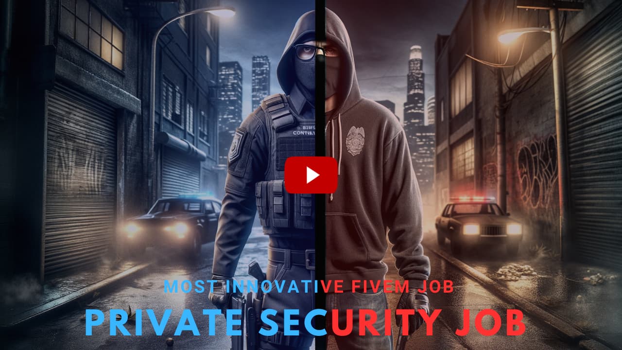 [Paid] [QB-Core/ESX] PC-Private Security Job Script Thumbnail