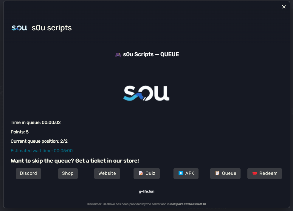 [STANDALONE] Queue System— The Most Advanced Queue System - FiveM ...