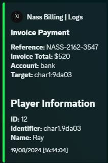 Nass Advanced Billing FiveM [ QBCore / ESX ] thumbnail 4