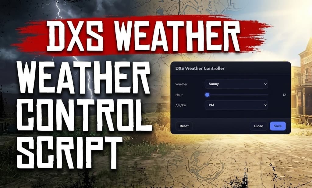 DXS Weather [FREE] - RedM Releases - Cfx Forum