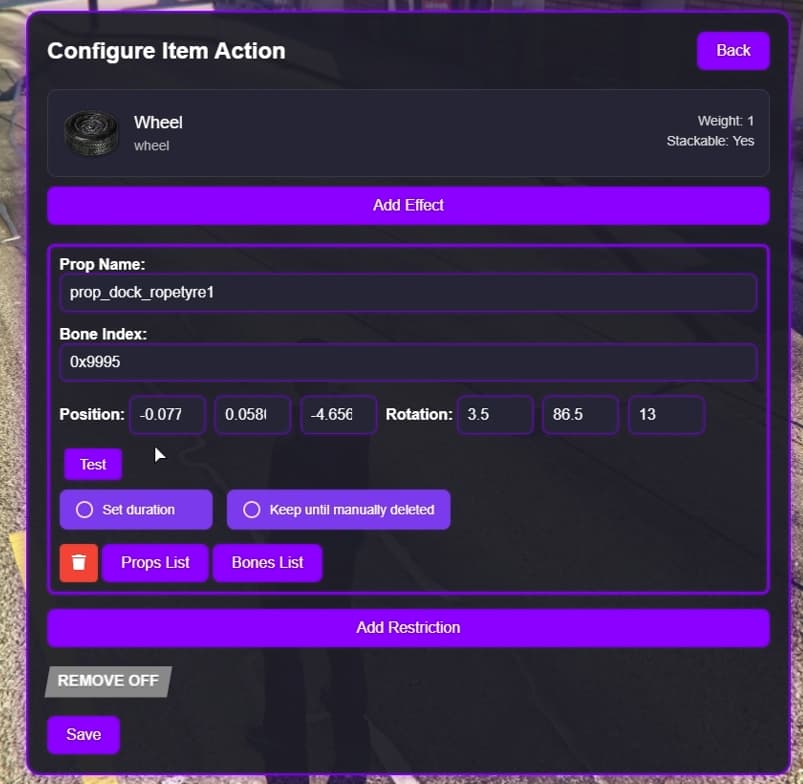 Item Creator FiveM [ESX/QBCORE/QBOX] thumbnail 4