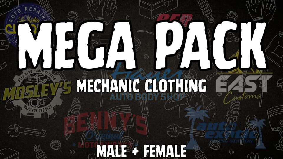 Mechanic Clothing Mega Pack Thumbnail