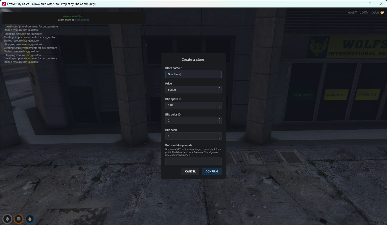 [FREE] Ownable Gunstore [ESX/QB/QBX]